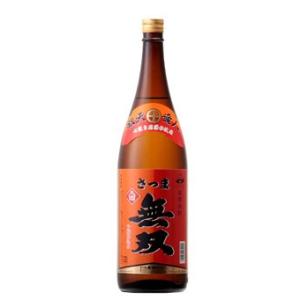 芋焼酎 鹿児島県 さつま無双 25度 赤ラベル 1.8L 1800ml×1本  芋焼酎