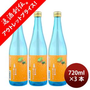 [アウトレット品]日本酒 夏酒 三春駒 純米吟醸 夏のひやざけ 720ml 3本 三春酒造 ギフト 春夏のお酒