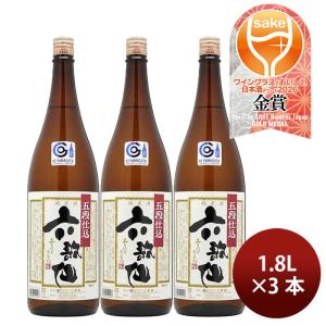 日本酒 六歌仙 五段仕込み 純米酒 1800ml 1800ml 3本 六歌仙 ギフト WGO