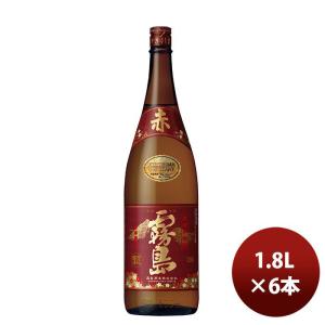 芋焼酎 霧島酒造 25度 赤霧島（芋） 1800ml 1.8L 6本 1ケース のし・ギフト・サンプル各種対応不可