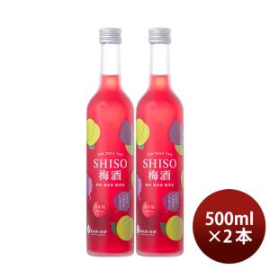 梅酒 TAN TAKA TAN SHISO梅酒 500ml 2本 鍛高譚の梅酒 鍛高譚 しそ 合同酒精 既発売｜isshusouden