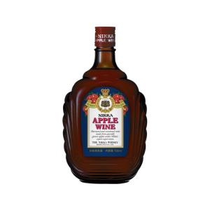 【5/15は逸酒創伝の日！5%OFFクーポン有！】ワイン アサヒ ニッカ アップルワイン 果実酒 ビン 720ml 1本｜isshusouden