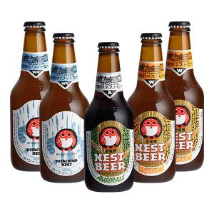 茨城県 木内酒造 ネストビール 飲み比べセット 5本セット