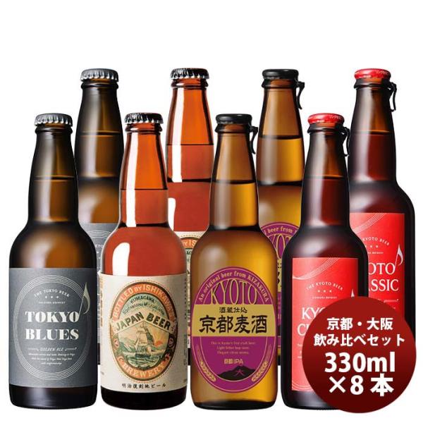 【東京×京都】世界のTOKYO×KYOTO クラフトビール 4種8本 飲み比べセット 瓶 既発売