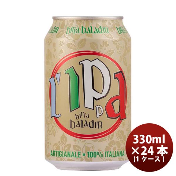 イタリア バラデン Baladin L’IPPA（イッパ） IPA 缶 330ml ビール 24本 ...