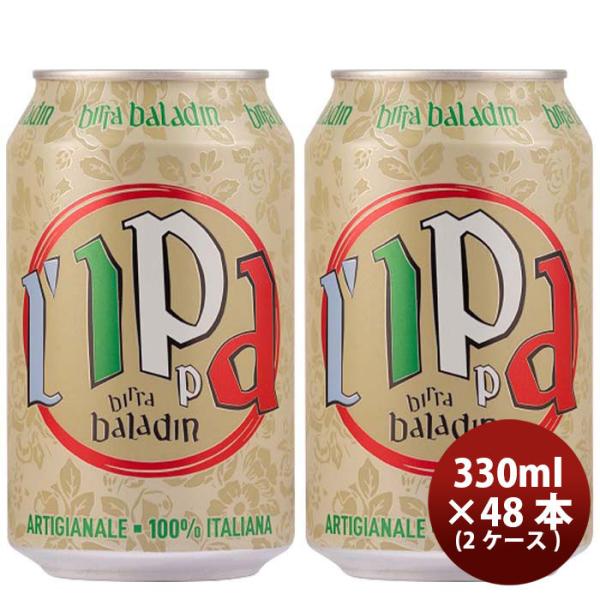 イタリア バラデン Baladin L’IPPA（イッパ） IPA 缶 330ml ビール 48本 ...