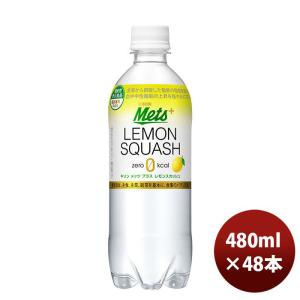 メッツプラス レモンスカッシュ 480ml×48本 ペットボトル 2ケース キリンメッツ