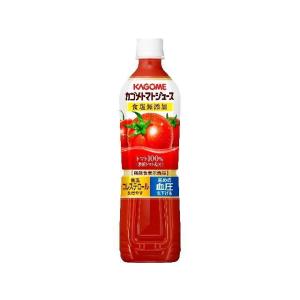 トマトジュース カゴメトマトジュース 食塩無添加 スマートPET 720ml 15本 1ケース