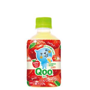 Coca Cola Qoo りんご ペットボトル 280ml×48 Qoo フルーツジュースの商品画像