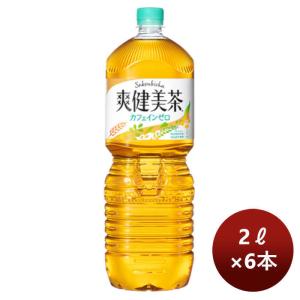 【5/25は逸酒創伝の日！5%OFFクーポン有】コカ・コーラ 爽健美茶 2L PET（１ケース） 2L × 1ケース / 6本 のし・ギフト・サンプル各種対応不可｜逸酒創伝