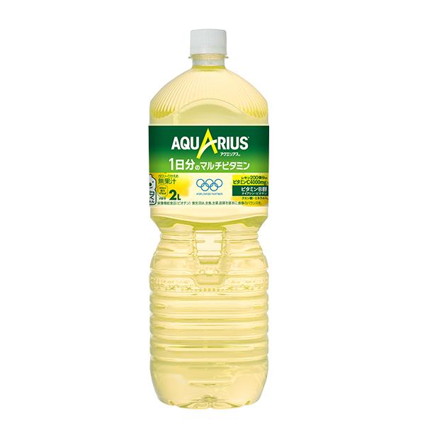 アクエリアス １日分のマルチビタミン 2000ml 2L PET（１ケース） 2000ml 2L 6...