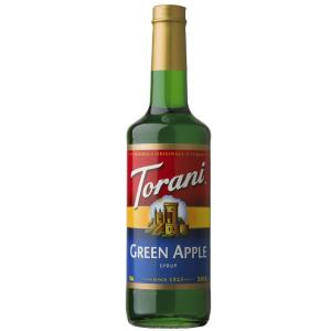 トラーニ torani  フレーバーシロップ グリーンアップル 750ml 1本 flavored ...