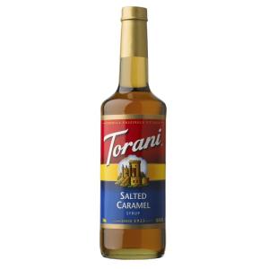 トラーニ torani  フレーバーシロップ 塩キャラメル 750ml 1本 flavored syrop 東洋ベバレッジ｜isshusouden