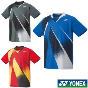 《送料無料》YONEX　ユニセックス　ゲームシャツ(フィットスタイル)　10537　ヨネックス　テニス　バドミントン　ウェア