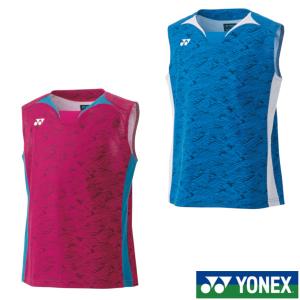 《送料無料》2024年1月発売　YONEX　ジュニア　ゲームシャツ(ノースリーブ)　10614J　ヨネックス　テニス　バドミントン　ウェア｜istennis
