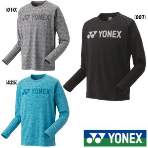 《送料無料》2021年10月中旬発売　YONEX　ユニセックス　ロングスリーブTシャツ　16554　ヨネックス　テニス　バドミントン　ウェア