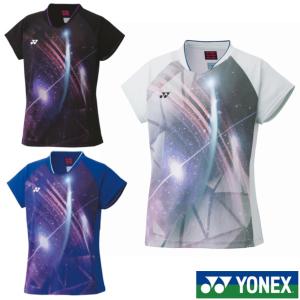 《送料無料》2024年1月下旬発売　YONEX　ウィメンズ　ゲームシャツ　20819　ヨネックス　テニス　バドミントン　ウェア｜istennis