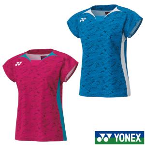 《送料無料》2024年1月下旬発売　YONEX　ウィメンズ　ゲームシャツ(フィットシャツ)　20822　ヨネックス　テニス　バドミントン　ウェア｜istennis