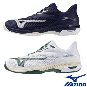 《送料無料》《新色》 2026年7月発売　MIZUNO　ウエーブエクシード 6 SW AC　61GA2516　ユニセックス　ミズノ　テニスシューズ　オールコート用