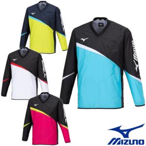 《送料無料》2024年2月発売　MIZUNO　ユニセックス　ウィンドブレーカーシャツ　62MEA504　ミズノ　ウェア｜テニスラケットショップのIS