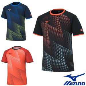 《送料無料》MIZUNO　ユニセックス　ゲームシャツ　82JAA101　ミズノ　卓球　ウェア｜istennis