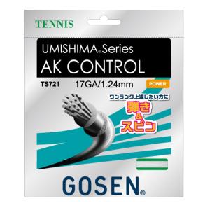 GOSEN　ウミシマ　AK　コントロール　17　TS721　ゴーセン　硬式テニスストリング