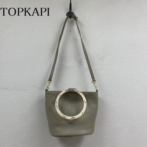 TOPKAPI トプカピ ハンドバッグ ハンドバッグ Hand Bag 2WAY リング ハンドル ...