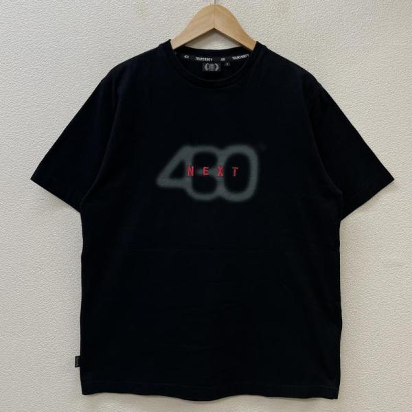 430 フォーサーティ 半袖 Tシャツ T Shirt  NEXT ロゴ プリント 刺繍 クルーネッ...