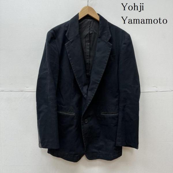 Yohji Yamamoto ジャケット、ブレザー Jacket Y&apos;s 袖 レザー 切替 2B テ...