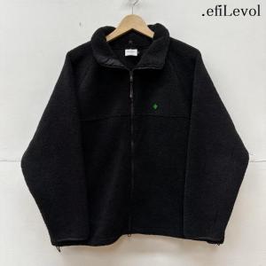 .efiLevol エフィレボル ジャンパー、ブルゾン ジャケット、上着 Jacket ボア フリー...