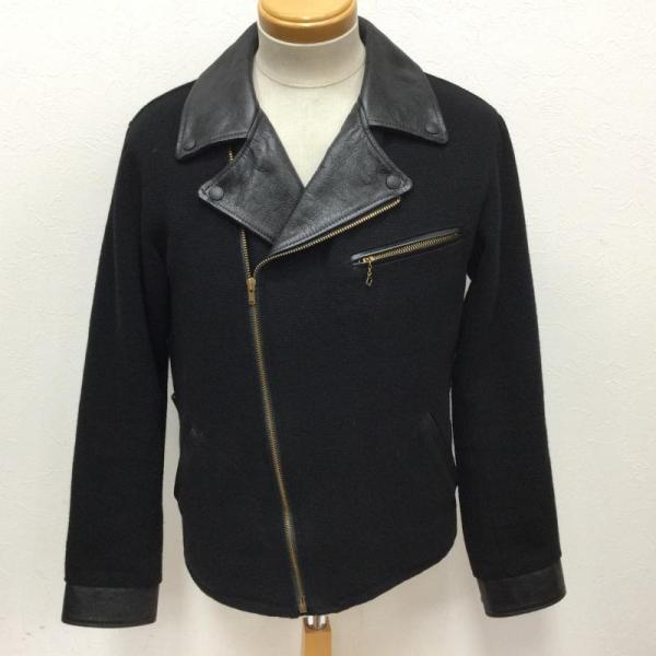 The Flat Head ザ・フラットヘッド ライダース ジャケット、上着 Jacket BLAC...