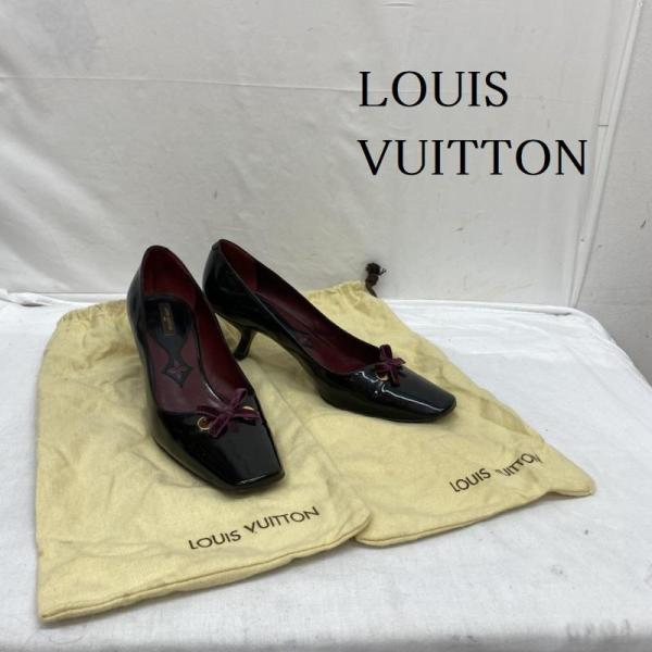 LOUIS VUITTON ルイヴィトン パンプス パンプス Pumps BR0055 エナメル リ...