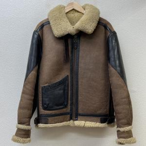 Golden Bear ゴールデンベア レザージャケット ジャケット、上着 Jacket USA製 SCOVILL ZIP オールド ビンテージタイプ B-3 ムートン ボン 10095439