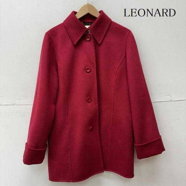 LEONARD レオナール コート一般 コート Coat カシミヤ 100% 裏地 シルク コート ...