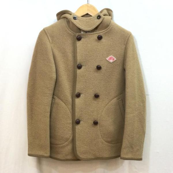 Danton ダントン コート一般 コート Coat ウールモッサー フード ダブルボタンジャケット...