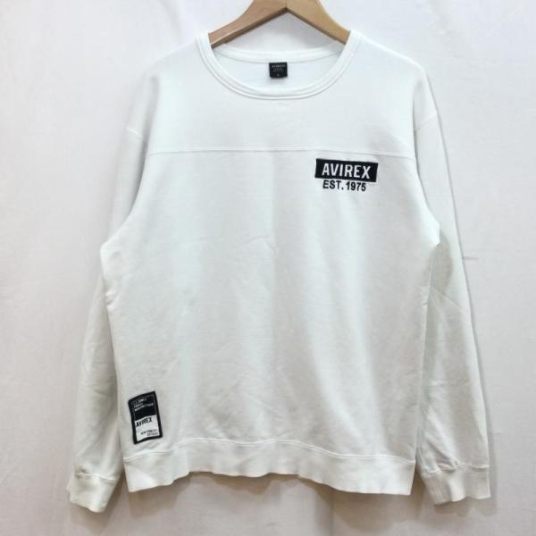 AVIREX アヴィレックス 長袖 トレーナー Sweat, Sweatshirt L/S BIG ...