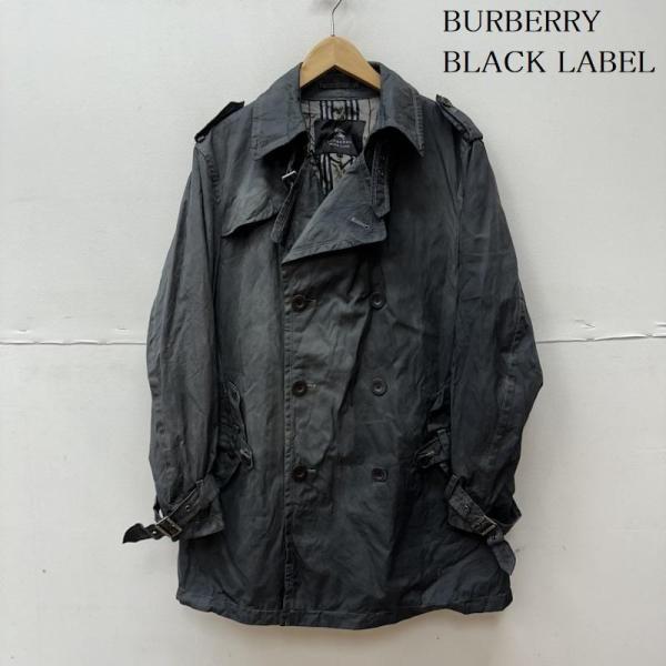 BURBERRY BLACK LABEL バーバリーブラックレーベル トレンチコート コート Coa...