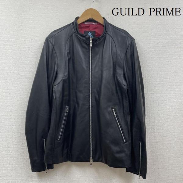 GUILD PRIME ギルドプライム レザージャケット ジャケット、上着 Jacket シングル ...