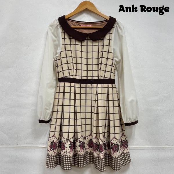 ANKROUGE アンクルージュ ひざ丈スカート ワンピース One-Piece Medium Sk...