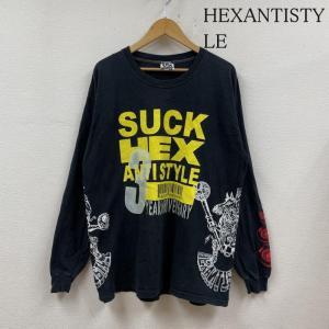 HEXANTISTYLE ヘックスアンチスタイル 長袖 Tシャツ T Shirt  長袖 ロンT シャツ Shirt ロングスリーブ カットソー ロゴ プリント 10108493