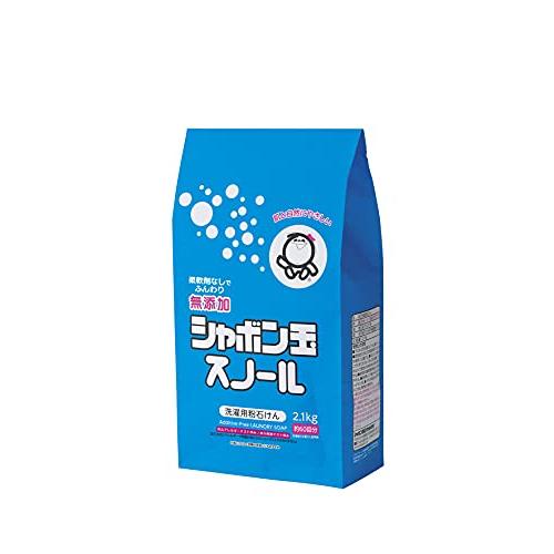 シャボン玉 スノール 紙袋 2.1kg(無添加石鹸)