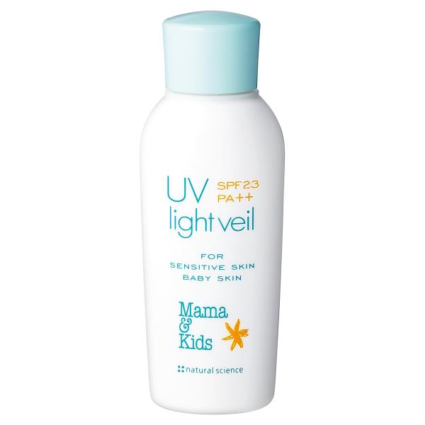 Mama&amp;Kids ママ&amp;キッズ UVライトベールSPF23PA++ 90ml [ 低刺激スキンケア...