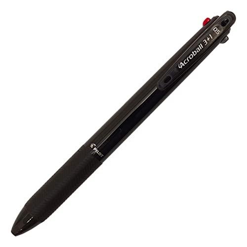 PILOT 多機能ペン アクロボール3+1 3色ボールペン(黒・赤・青) 0.5mm+シャープ【ブラ...
