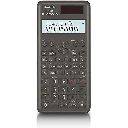 カシオ 関数電卓 2桁表示・統計計算 199関数・機能 fx-290A-N