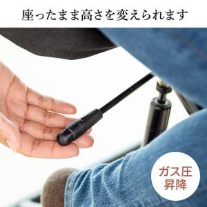 バランスチェア 姿勢矯正椅子 ガス圧昇降 腰痛...の詳細画像4