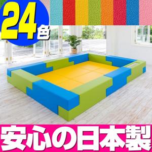 ブロック シリーズ 3畳タイプ　3Aプラン ／ キッズコーナー キッズルーム かわいい クッションマット キッズスペース ベビー プレイマット