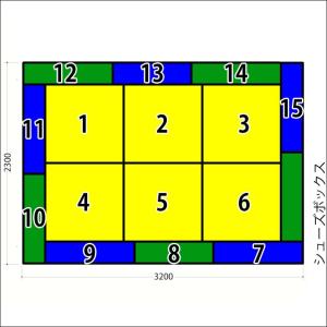 ブロック シリーズ 3畳タイプ 3Bプラン /...の詳細画像2