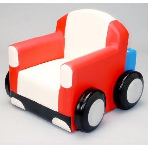 カーソファ トラックタイプ／子ども 椅子 ベンチ クッション きっず キッズスペース