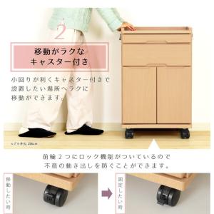 床頭台 介護施設 病院 個室 ベッドサイド テ...の詳細画像2