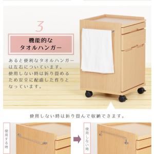 床頭台 介護施設 病院 個室 ベッドサイド テ...の詳細画像3
